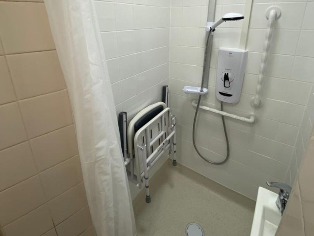 New shower/ wet room